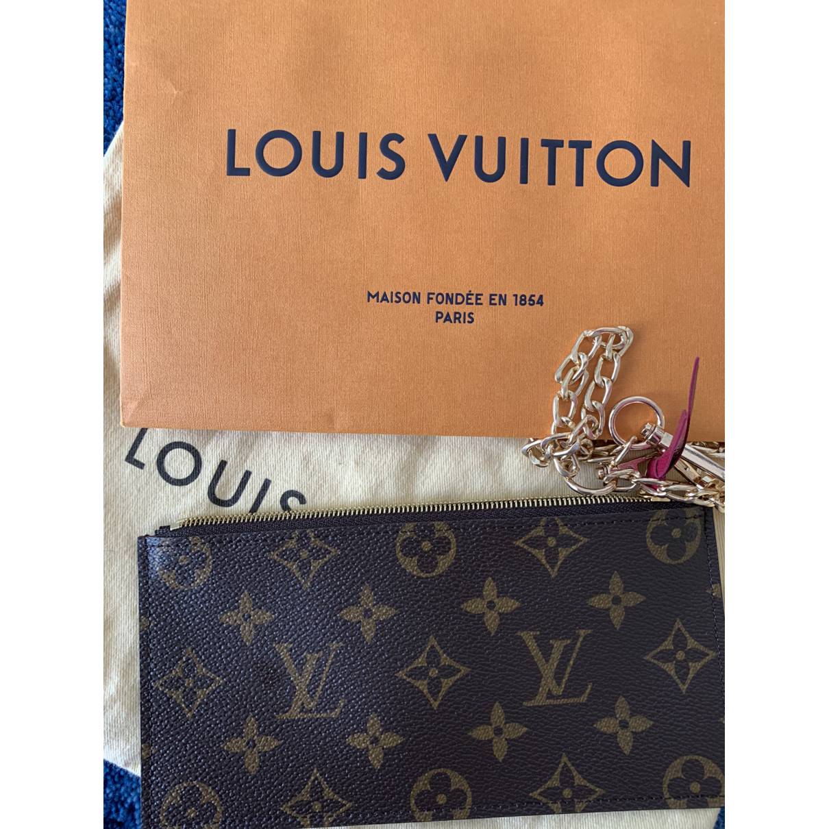 En toile sac Louis Vuitton Marron en Toile - 36922055