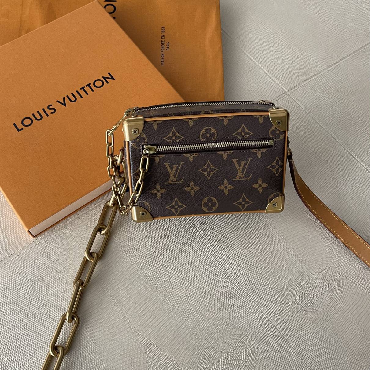 En cuir Louis Vuitton Marron en Cuir - 29055994