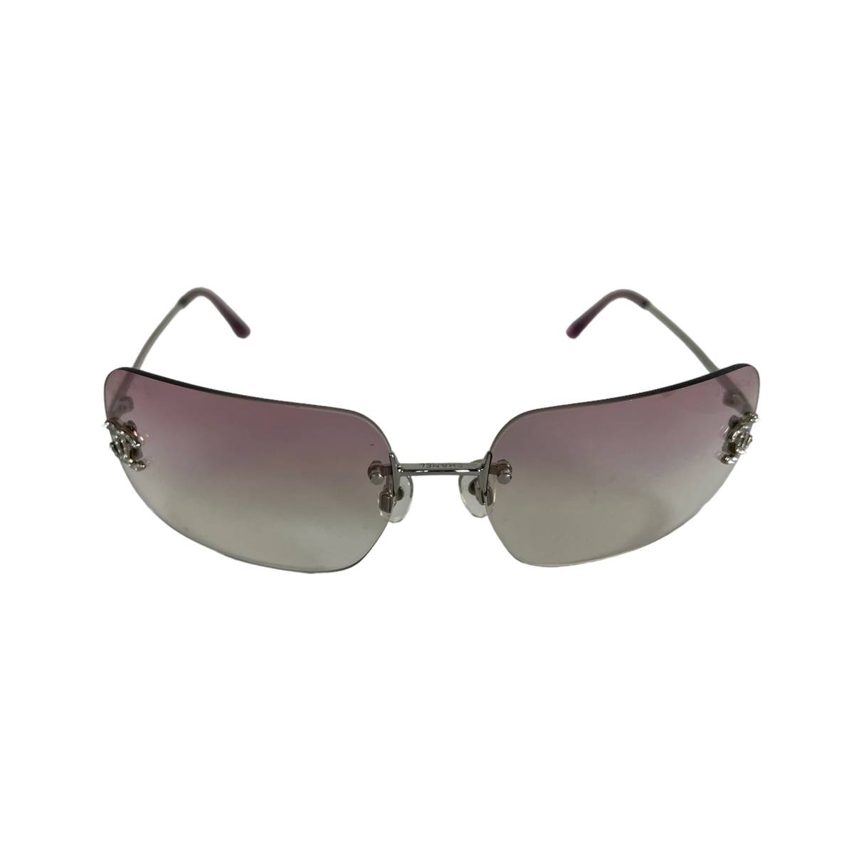 Sunglasses Chanel Silver in Metal - 33409803