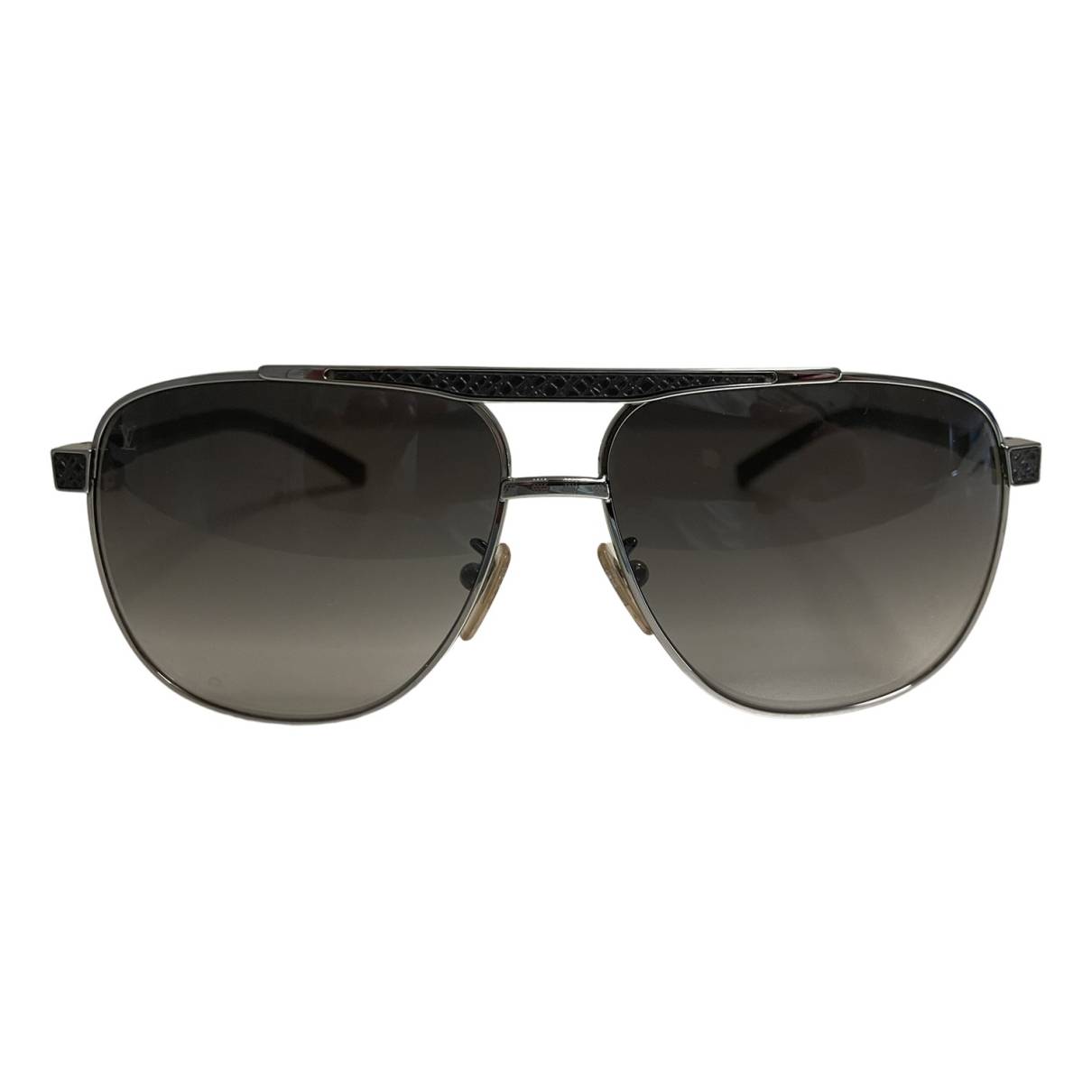 Sunglasses Louis Vuitton Silver in Metal - 34284436