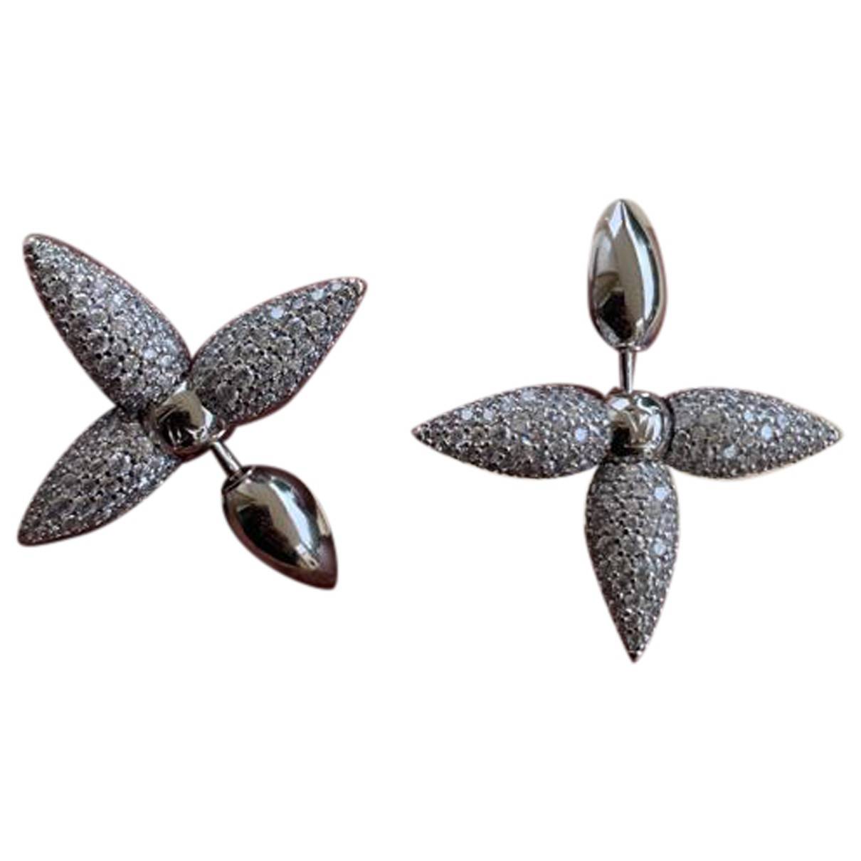 Louisette earrings Louis Vuitton Silver in Metal - 30819540