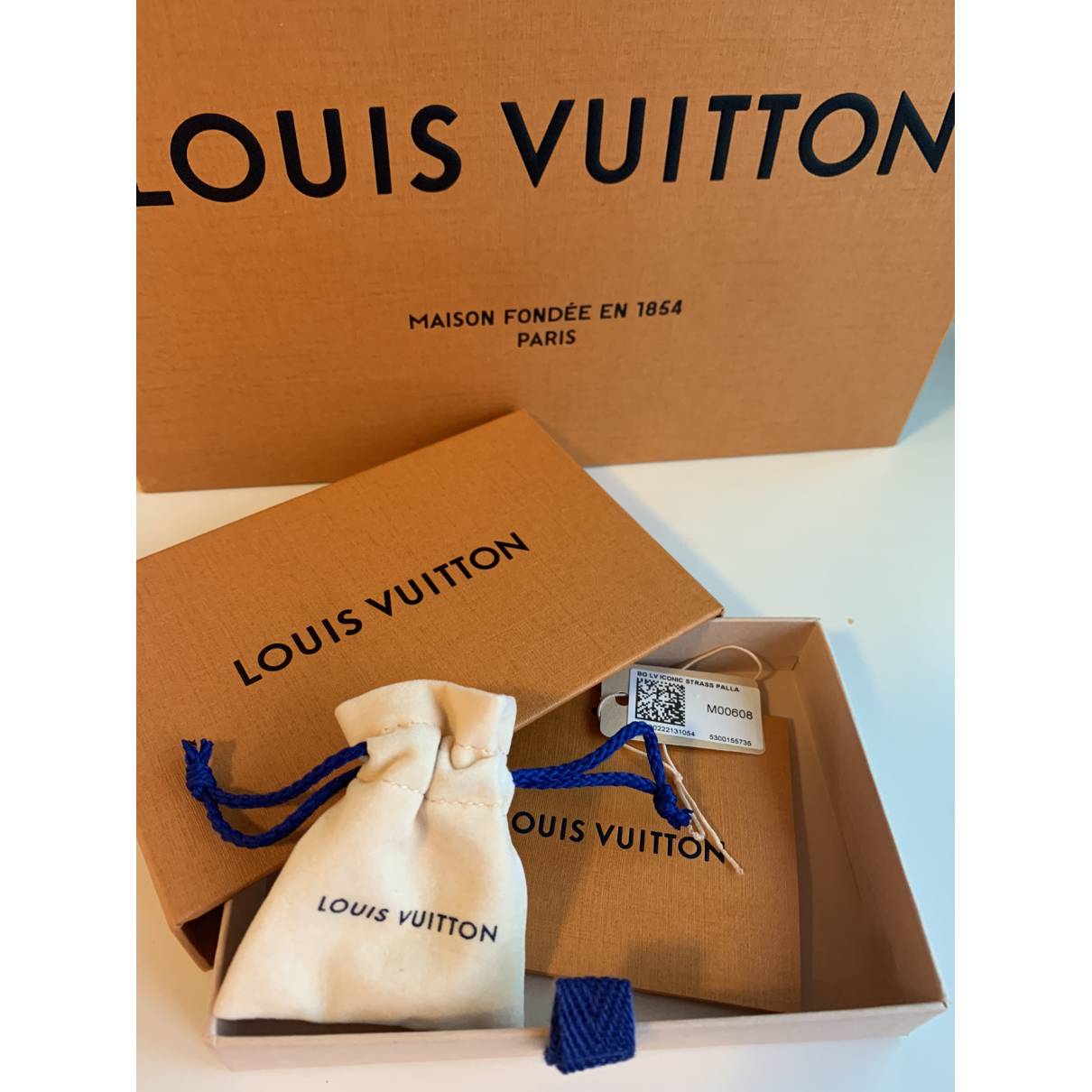 Louis Vuitton LV Iconic Blush Earrings Blush Metal & Zircon
