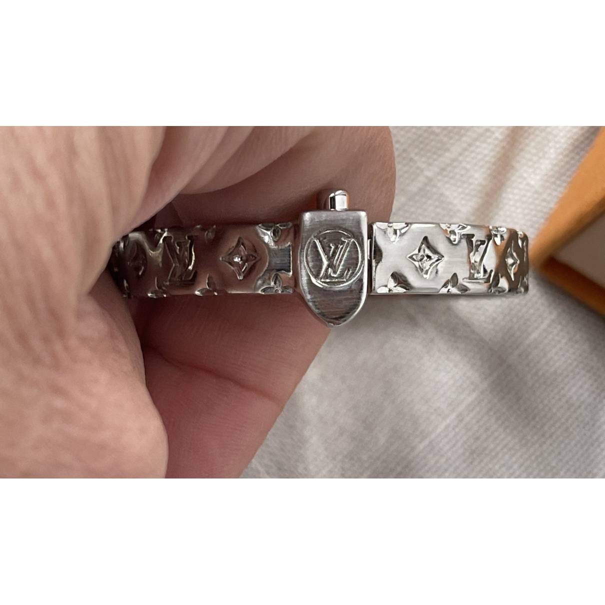 Louis Vuitton Nanogram Bracelet  Rent Louis Vuitton jewelry for $55/month