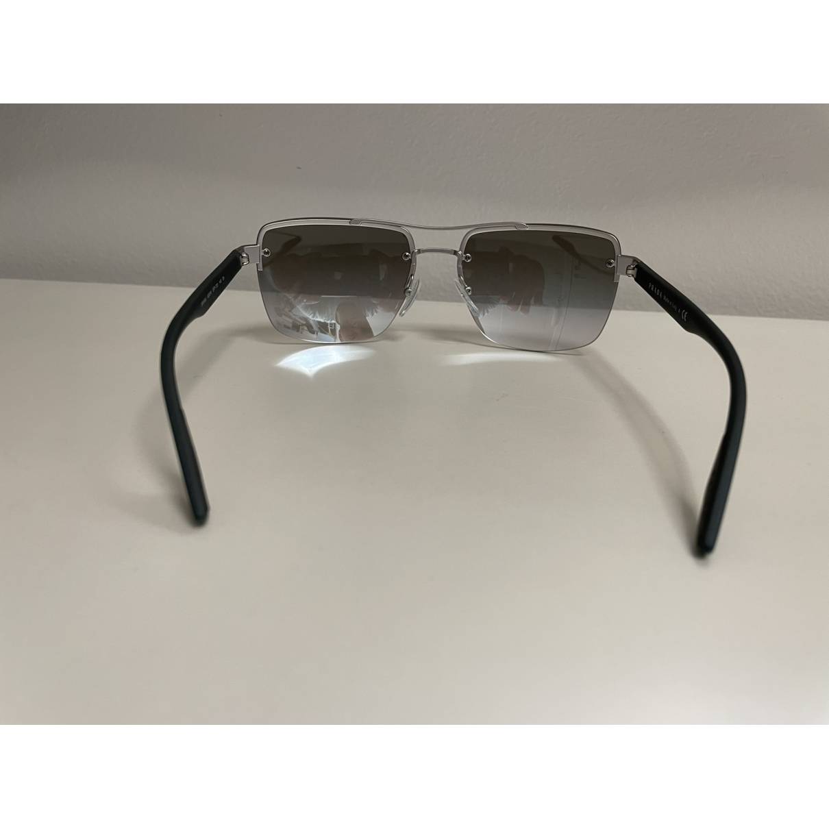 Louis Vuitton Silver Z0260U Attitude Square Sunglasses