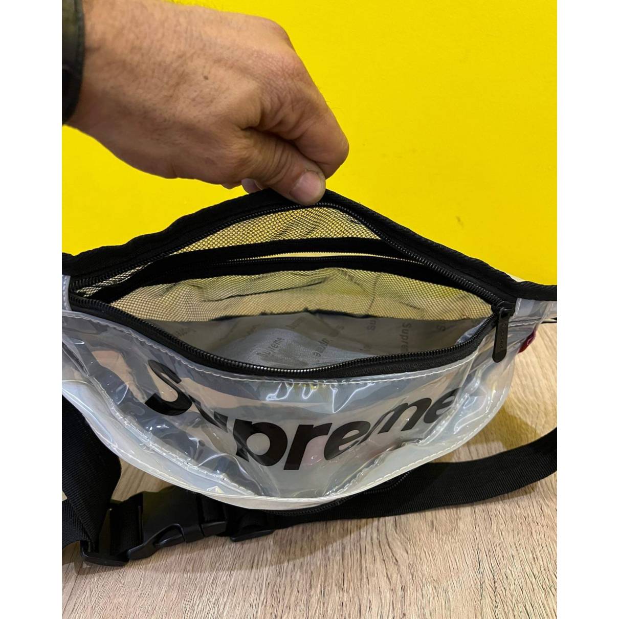 Belt bag Supreme Silver in Plastic - 31671289