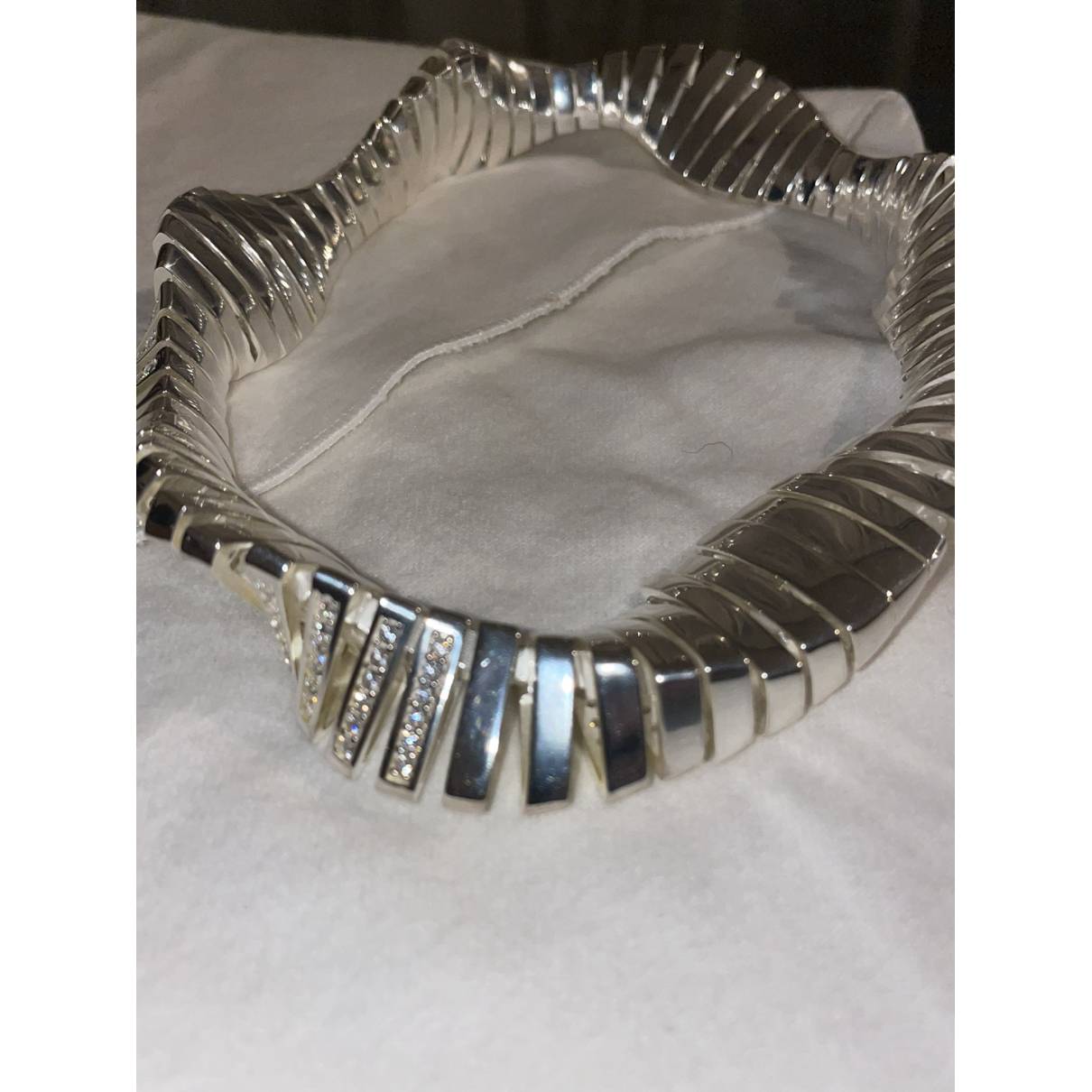 Silver necklace Bottega Veneta