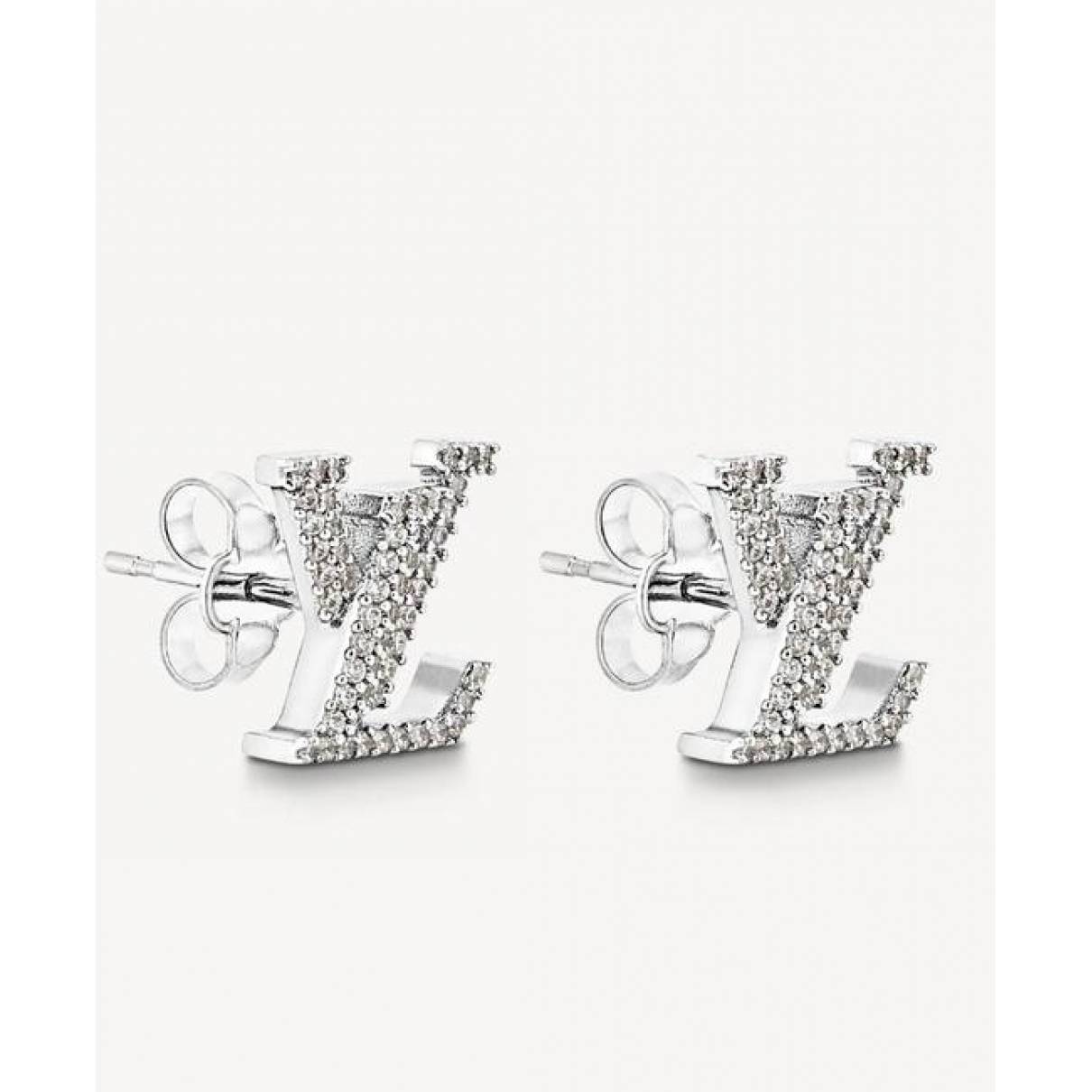 Silver earrings Louis Vuitton Silver in Silver - 25311256