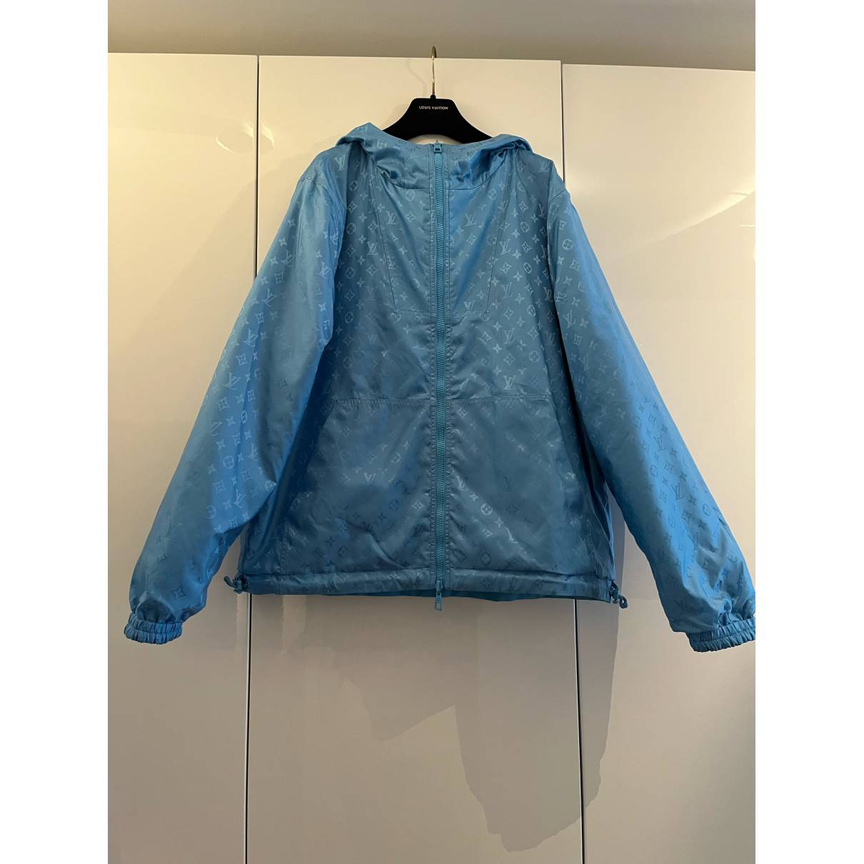 Jacket Louis Vuitton Turquoise size 50 FR in Synthetic - 35503691