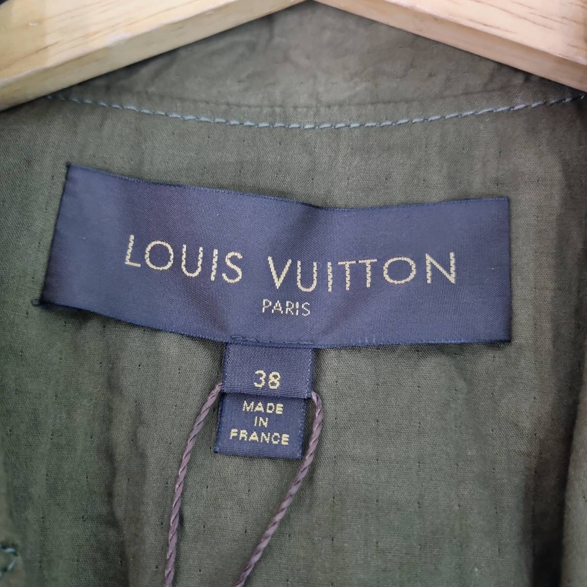 Veste Louis Vuitton Vert taille 38 FR en Coton - 24469475