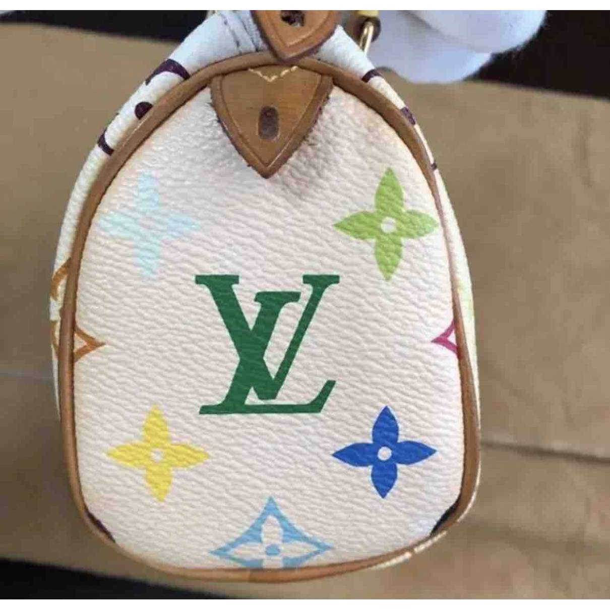 Louis Vuitton White Monogram Multicolore Mini HL Bag Louis Vuitton