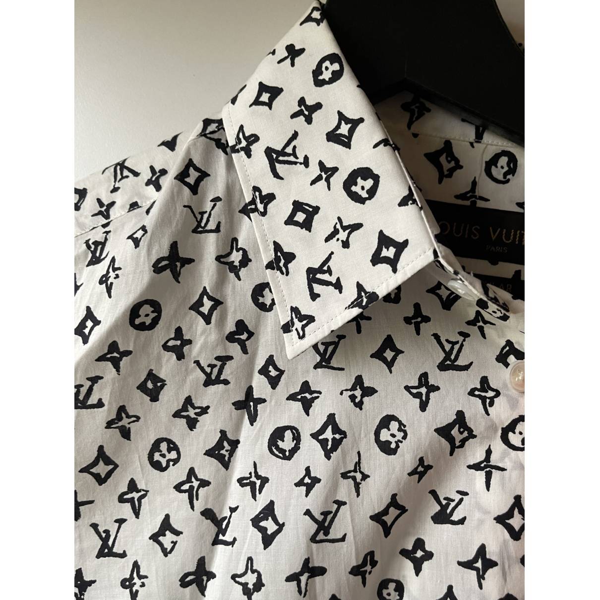 Shirt Louis Vuitton White size XL International in Cotton - 22042773