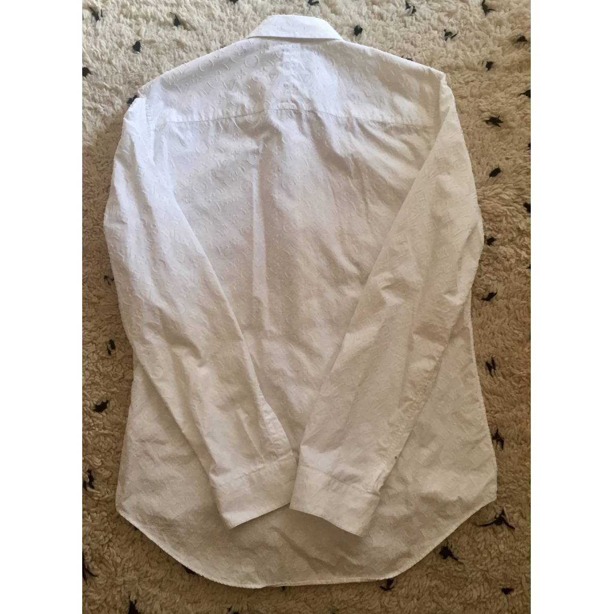 T-shirt Louis Vuitton White size M International in Cotton - 34589561