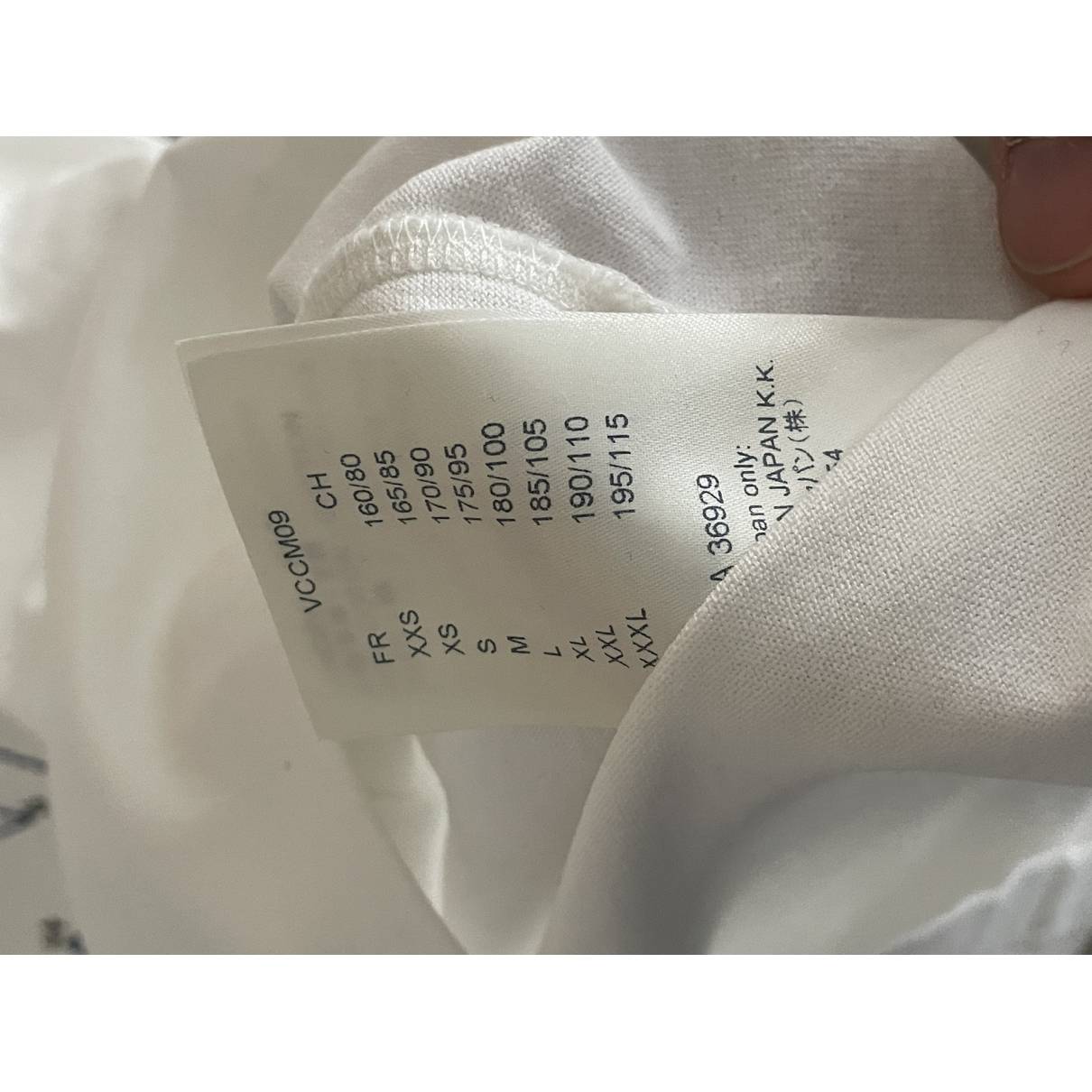 T-shirt Louis Vuitton White size XS International in Cotton - 29022567