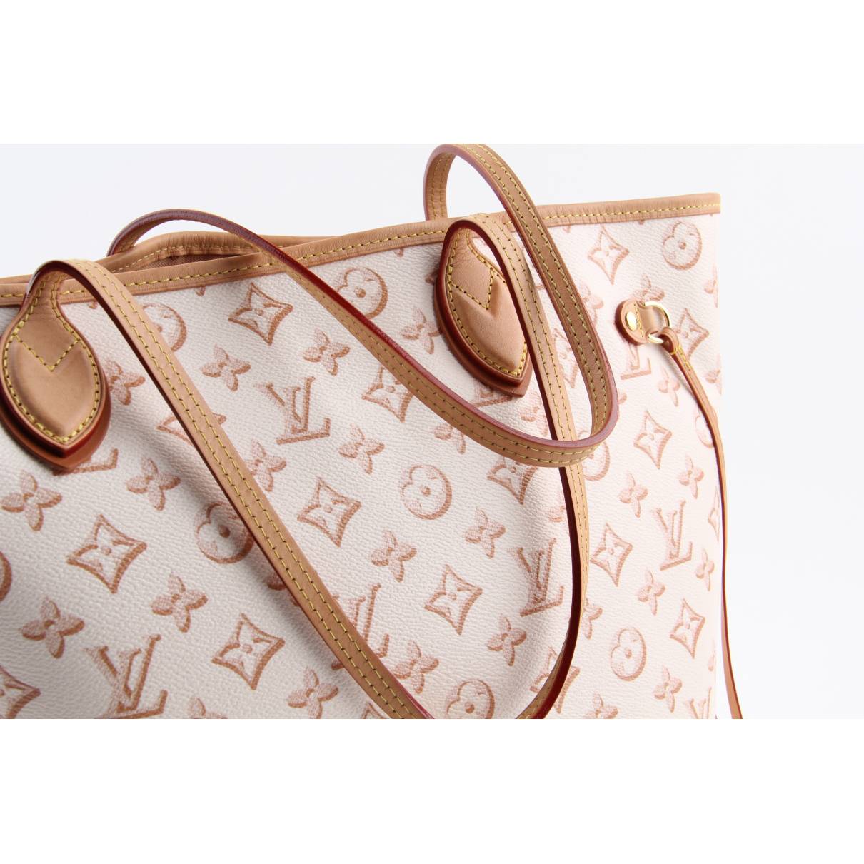 white and pink neverfull