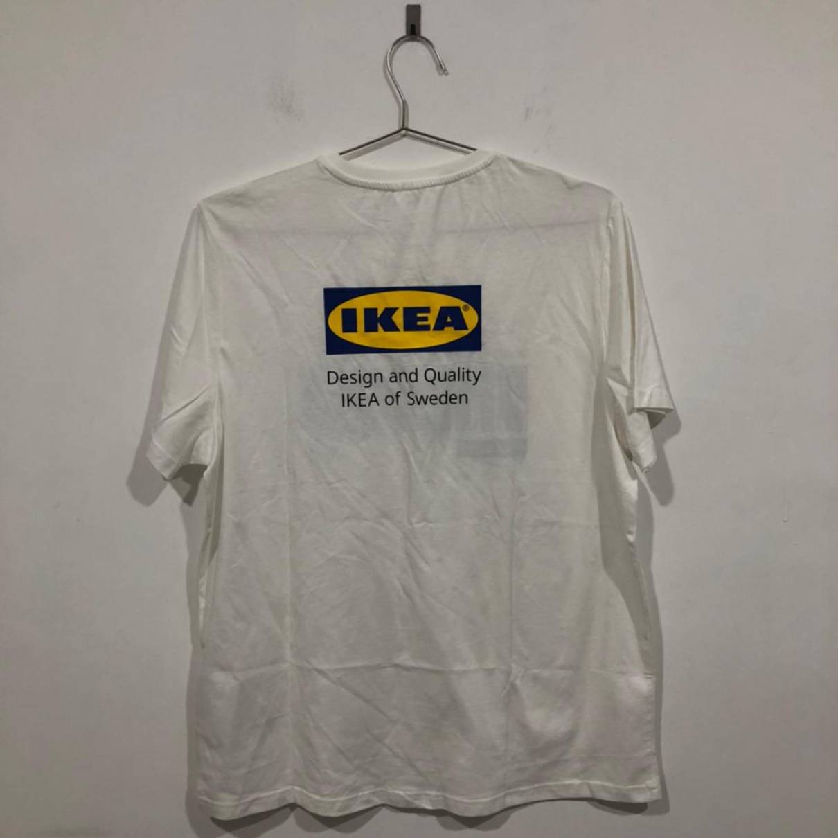 T-shirt Virgil Abloh x Ikea White size XL International in Cotton 25042743