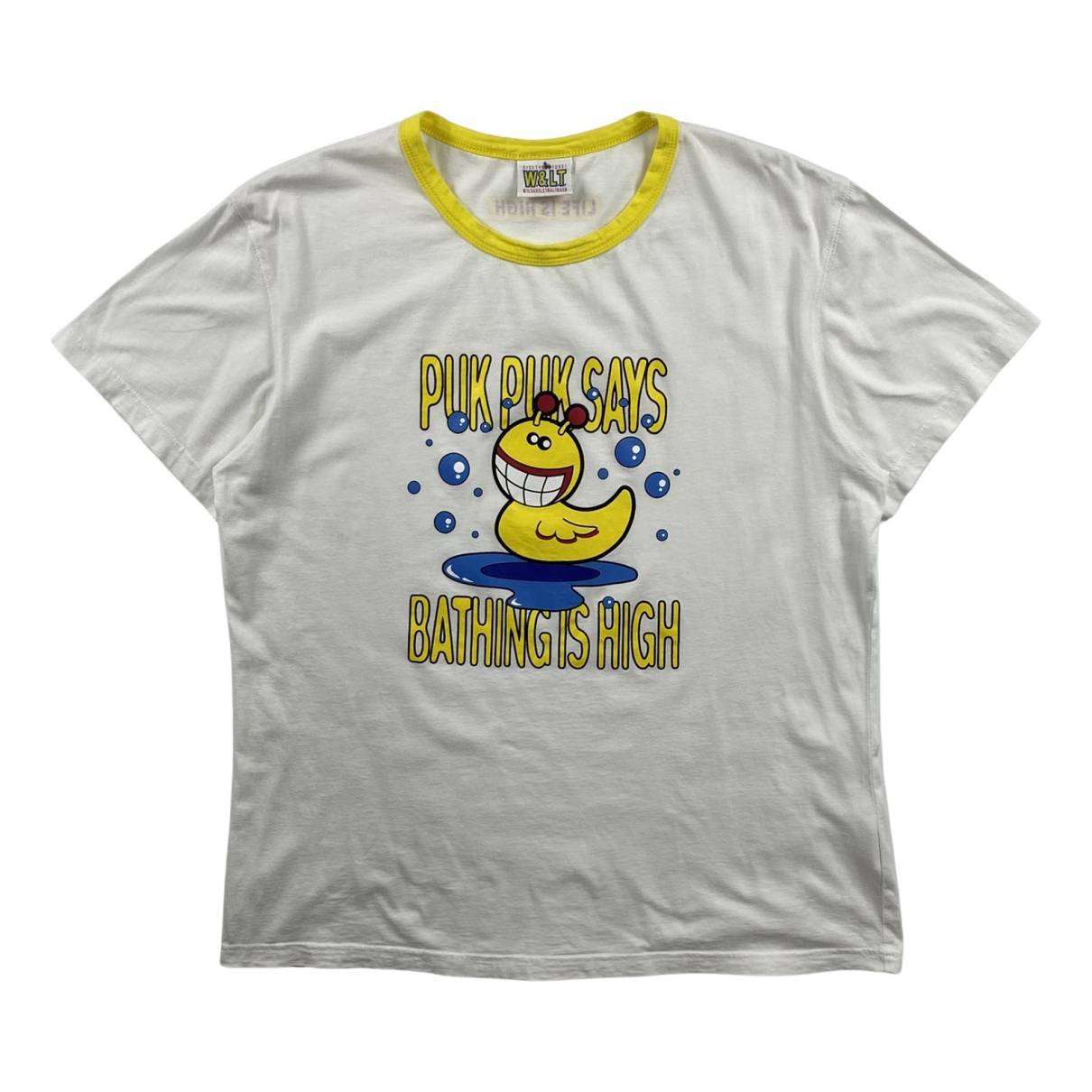 T-shirt Walter Van Beirendonck White size M International in Cotton -  36643789