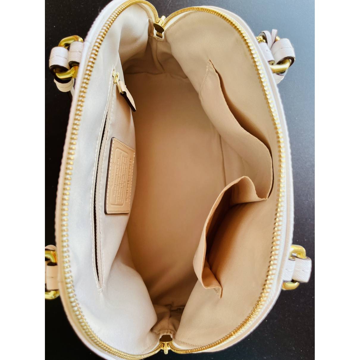 Coach Authenticated Leather Handbag