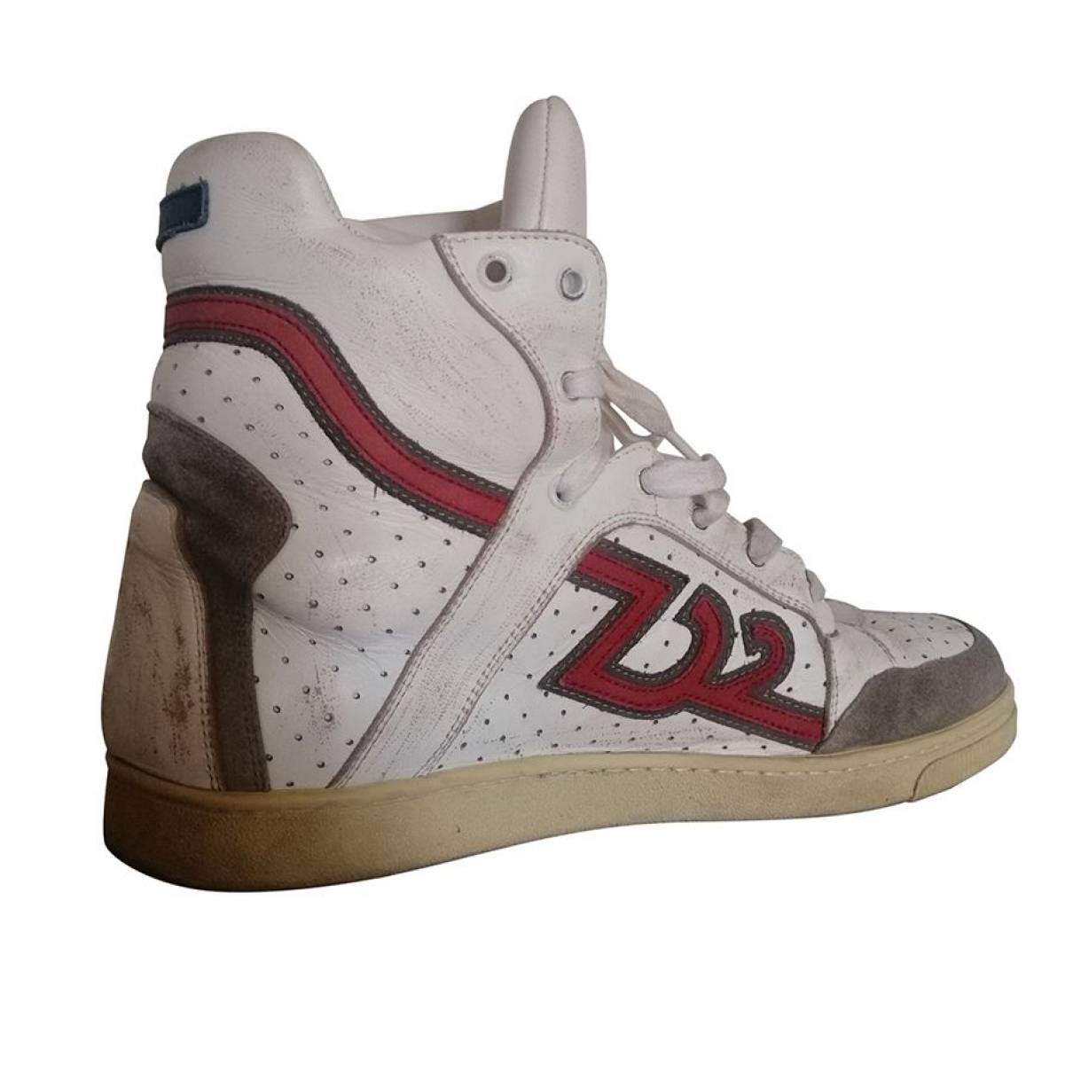 Buy Dsquared2 Leather high trainers online
