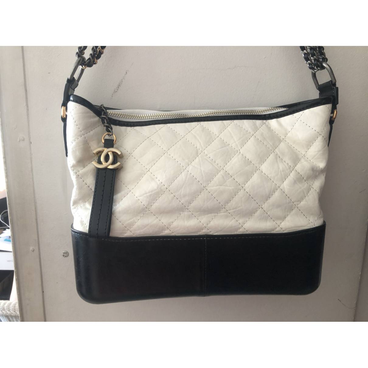 Chanel - Authenticated Gabrielle Handbag - Leather White for Women, Never Worn