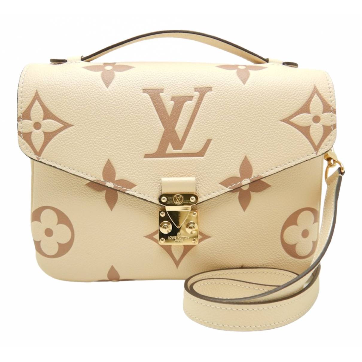 Louis Vuitton - Authenticated Metis Handbag - Leather White for Women, Very Good Condition