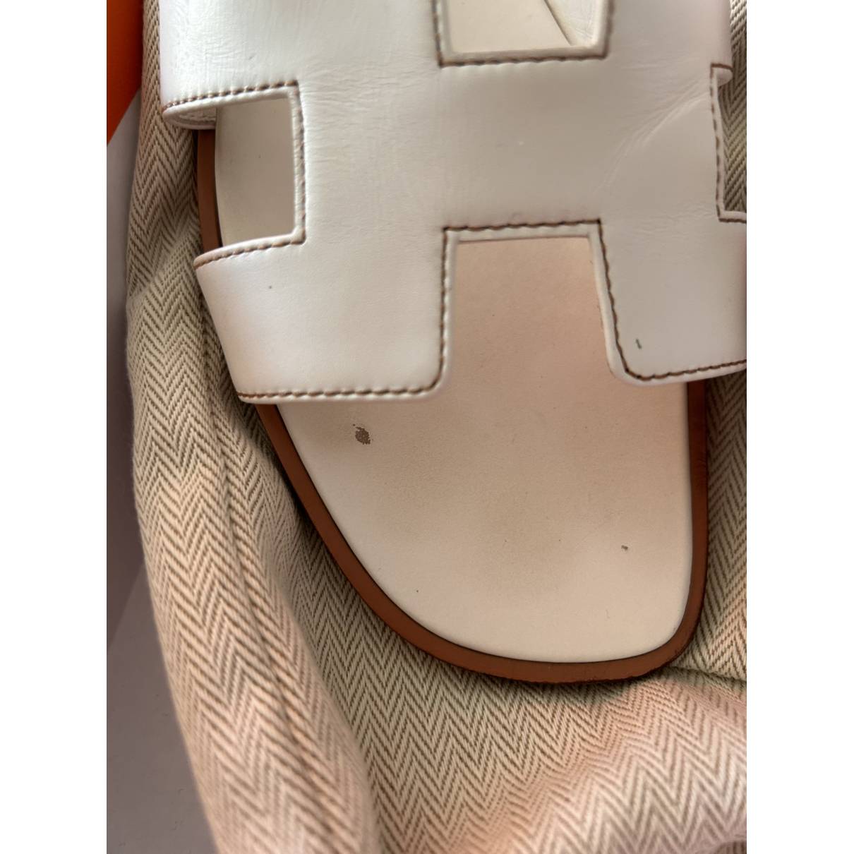 Oran leather sandal Hermès