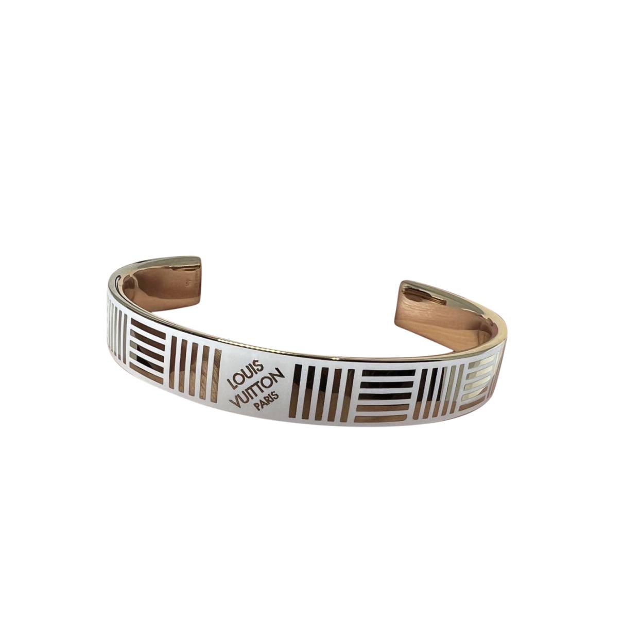 Bracelet Louis Vuitton White in Metal - 34126221