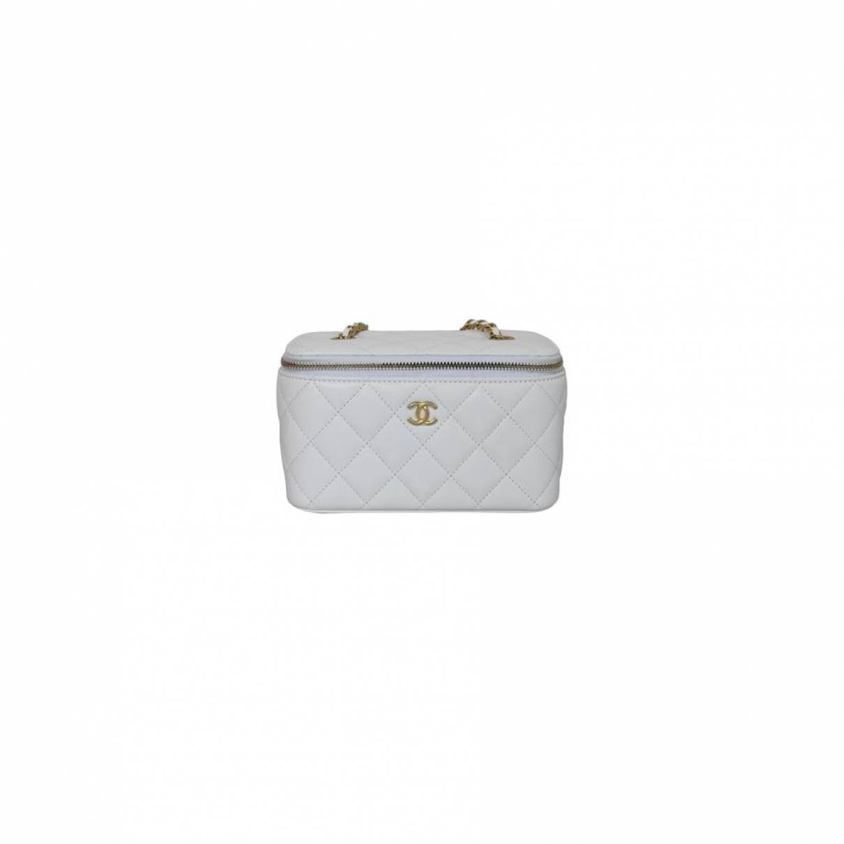 Trendy cc wallet on chain crossbody bag Chanel White in Not specified -  25510991