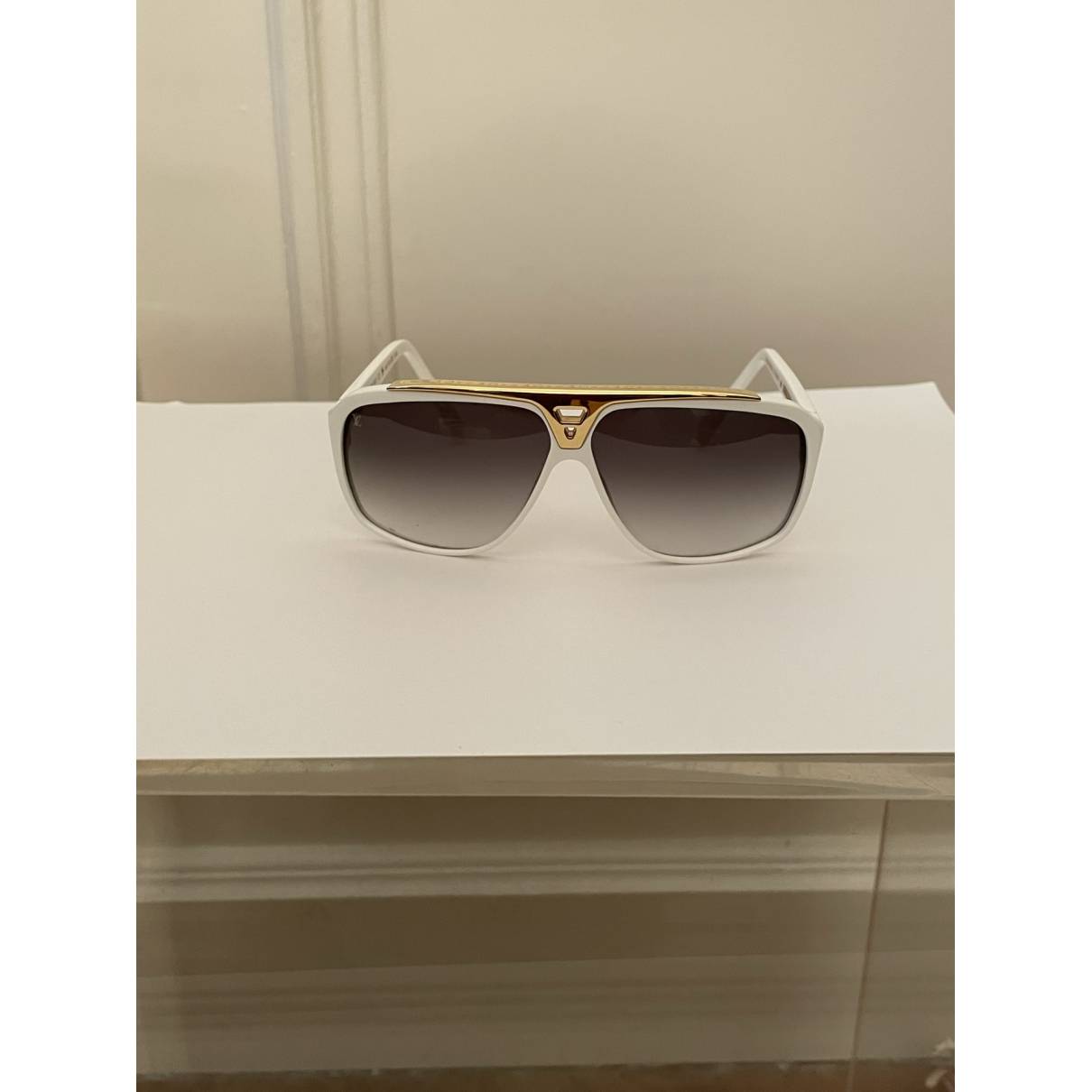 Louis Vuitton 1.1 Millionaires White Gold Sunglasses – Cheap