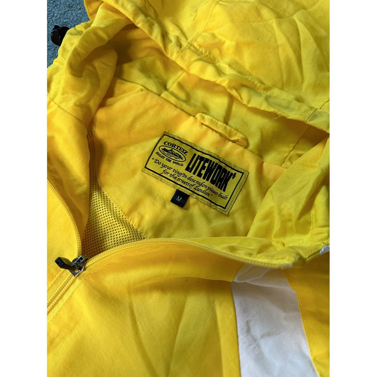 Jacket Corteiz Yellow size M International in Cotton