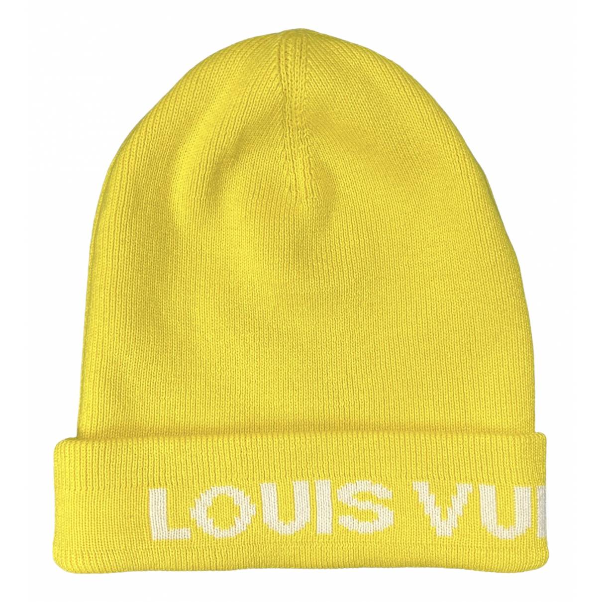 Louis Vuitton LV Monogram Bonnet Beanie Knit Cap Hat Wool Light