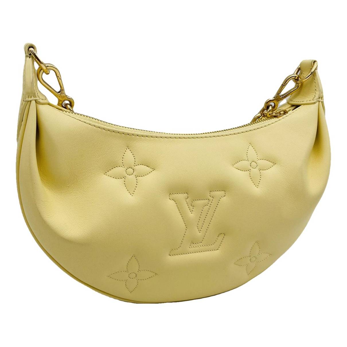 Over the moon vegan leather crossbody bag Louis Vuitton Yellow in Vegan  leather - 35034017