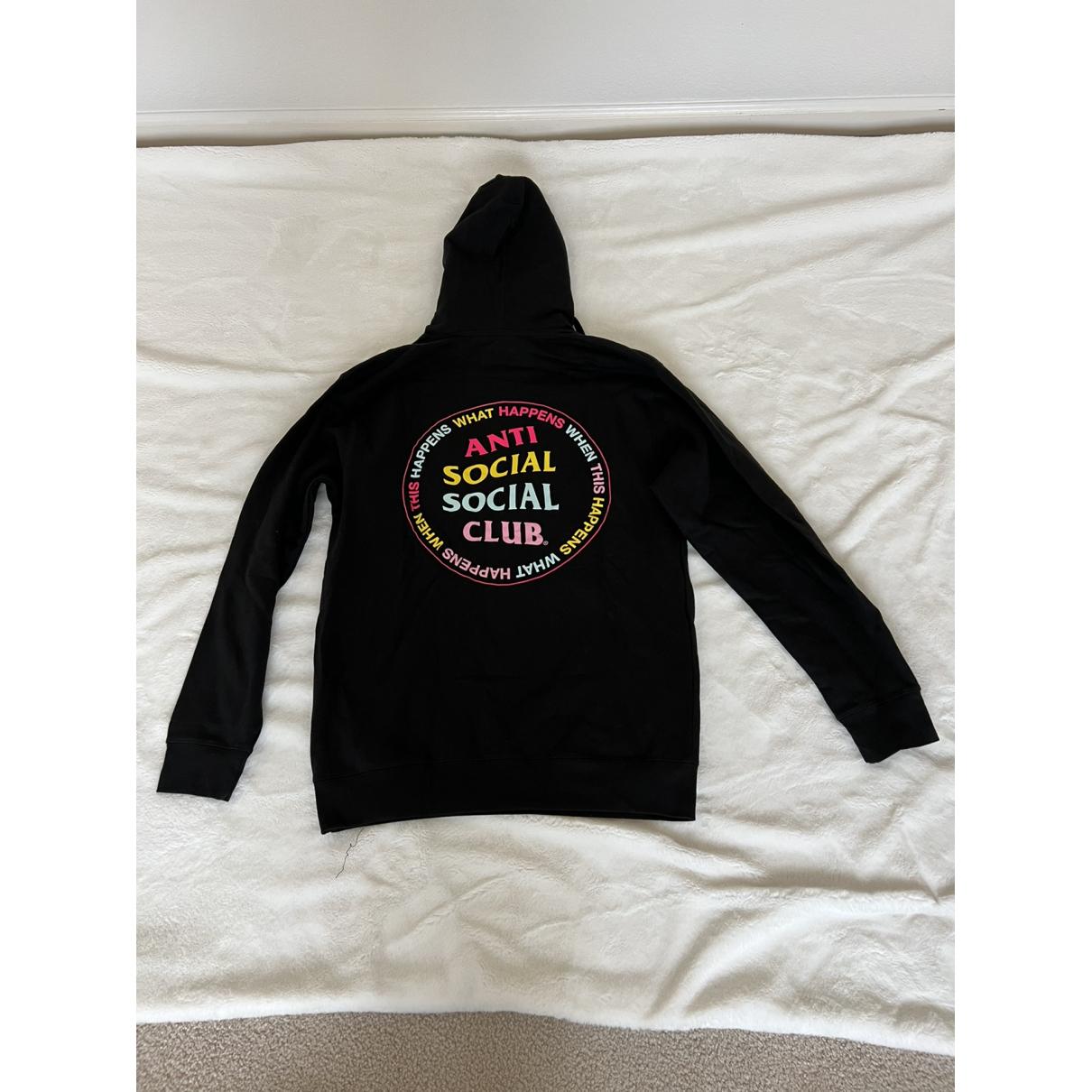 Sweatshirt Anti Social Social Club Black size M International in