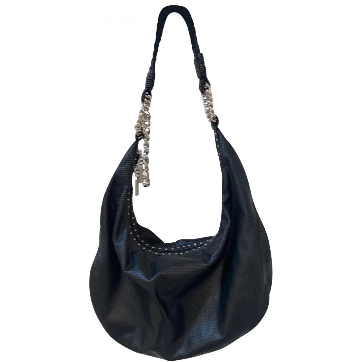 Leather handbag DONALD PLINER