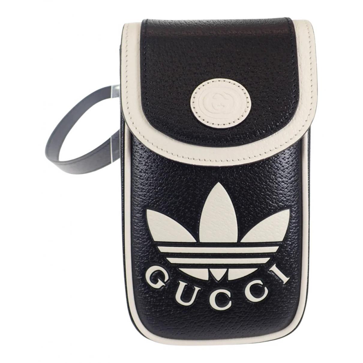 Leather small bag Gucci X Adidas