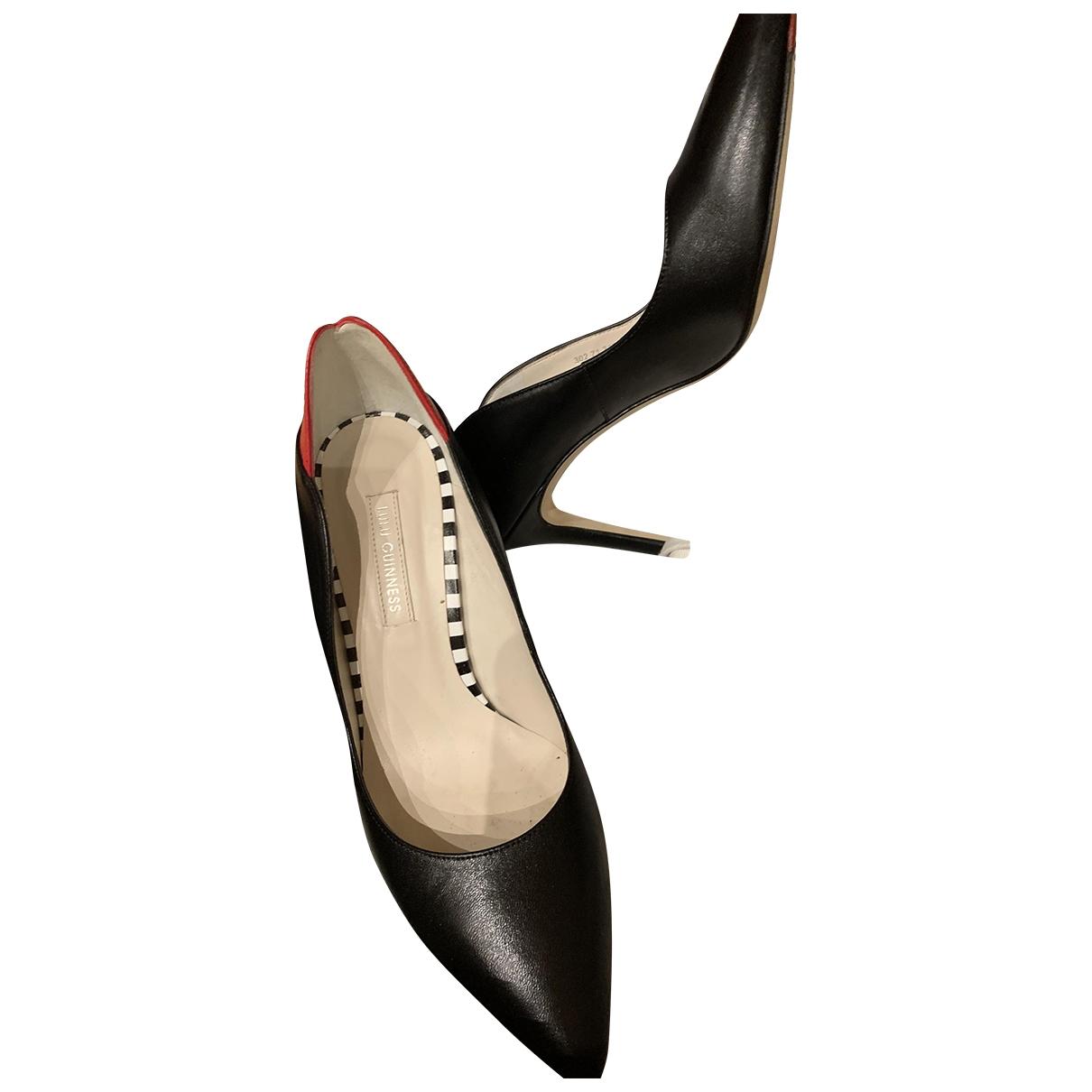 Leather heels Lulu Guinness