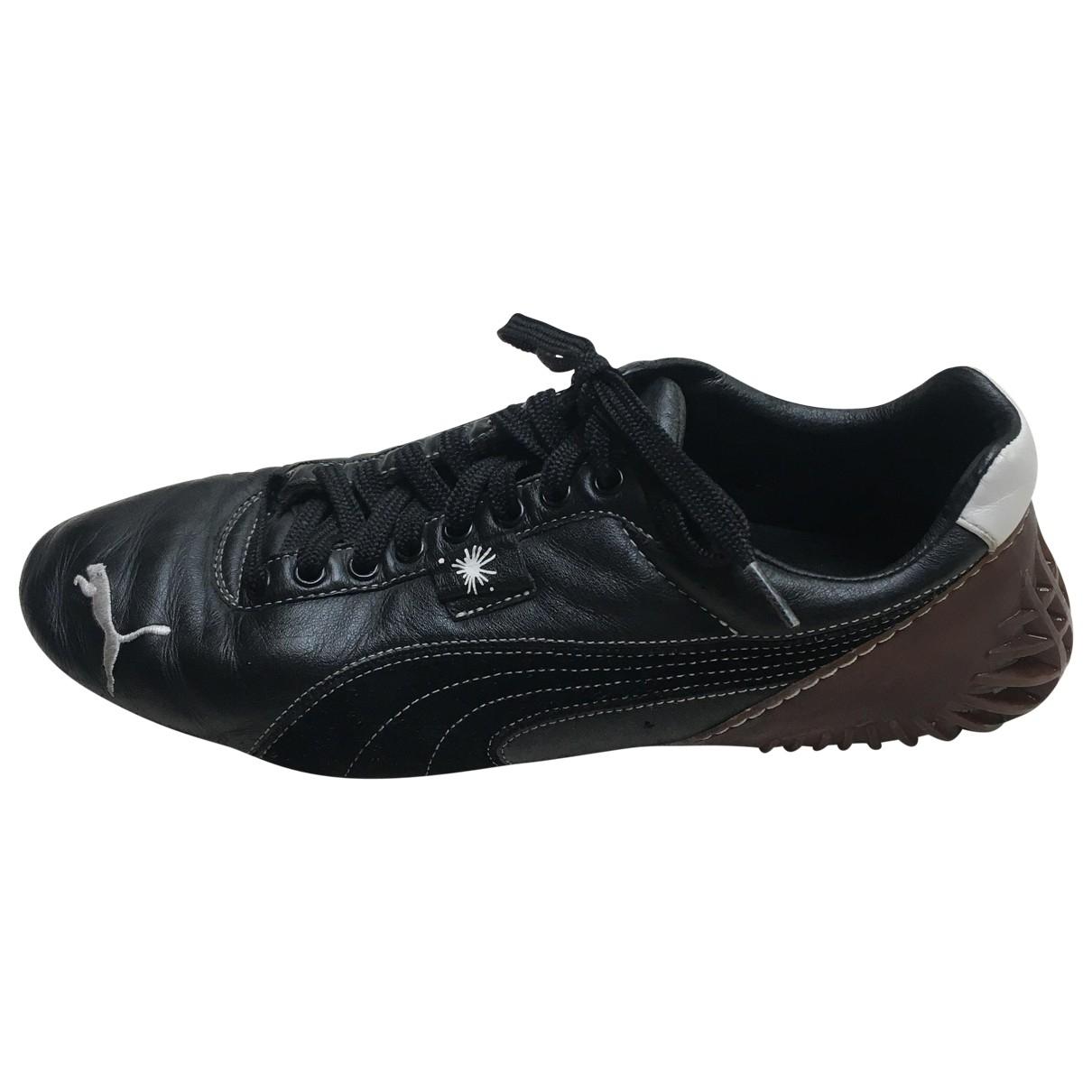 Leather low trainers Puma - Vintage