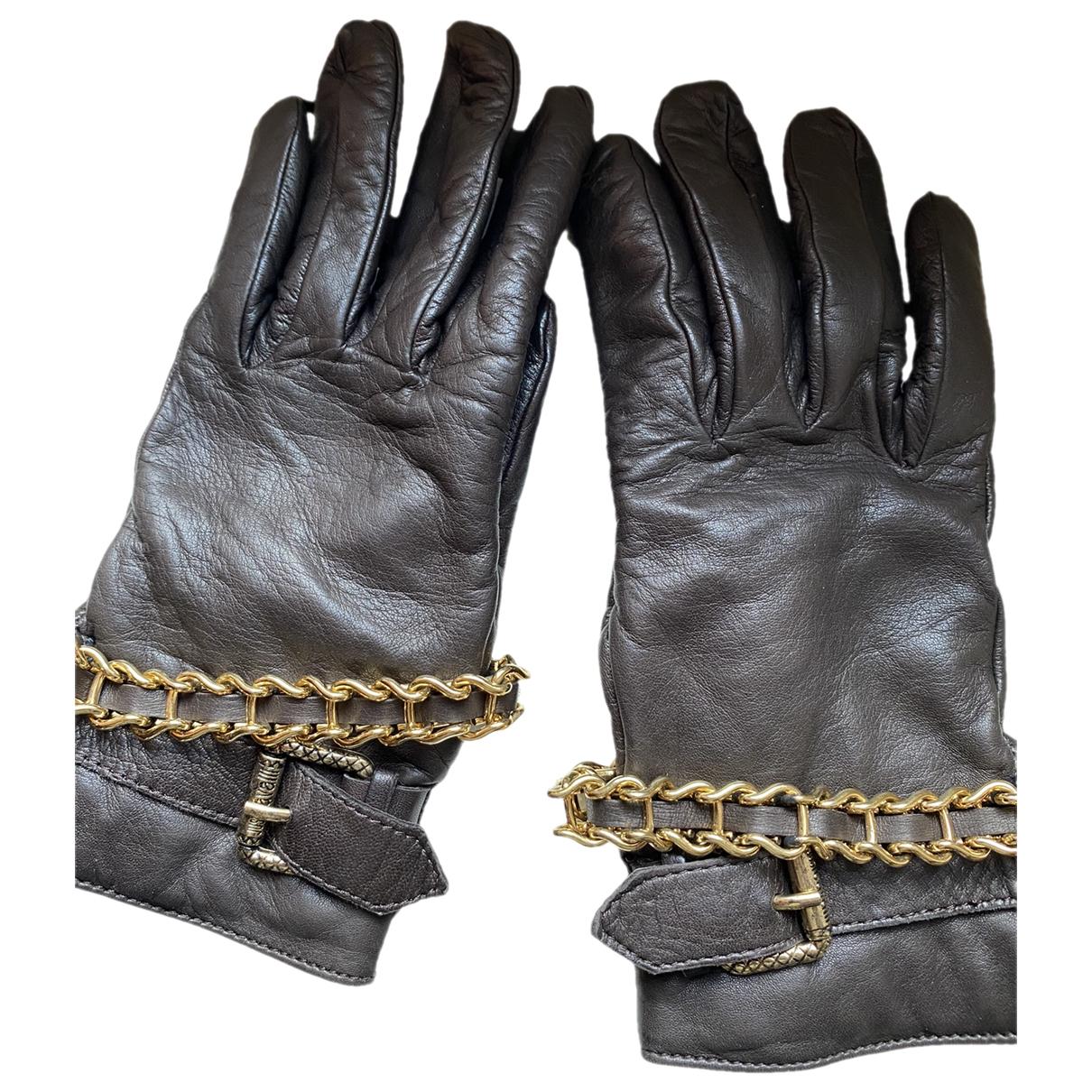 Leather gloves Just Cavalli
