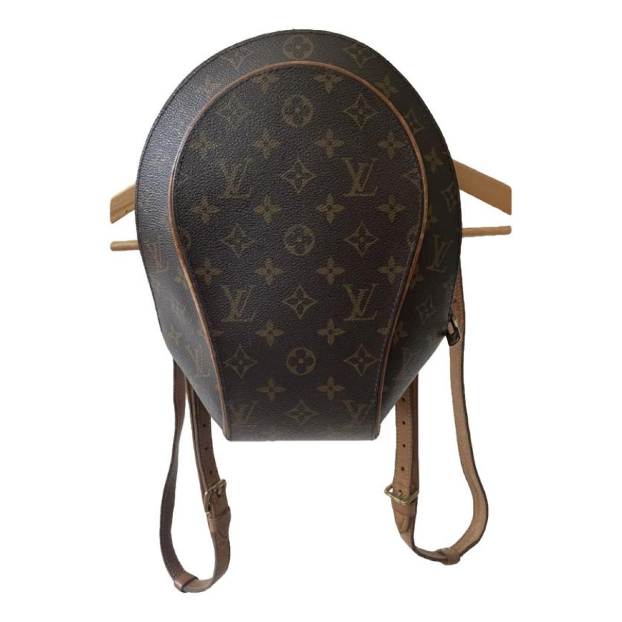 Ellipse linen backpack Louis Vuitton - Vintage