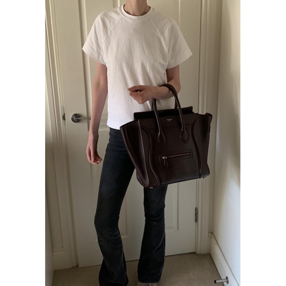 Celine Luggage leather handbag for sale