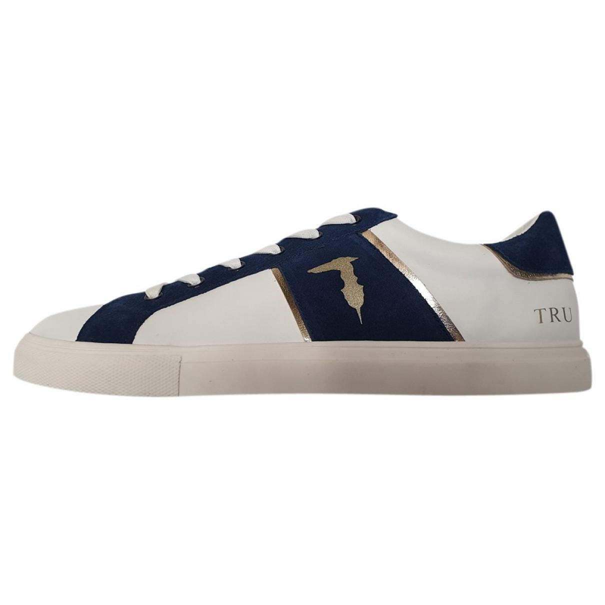 Leather low trainers Trussardi