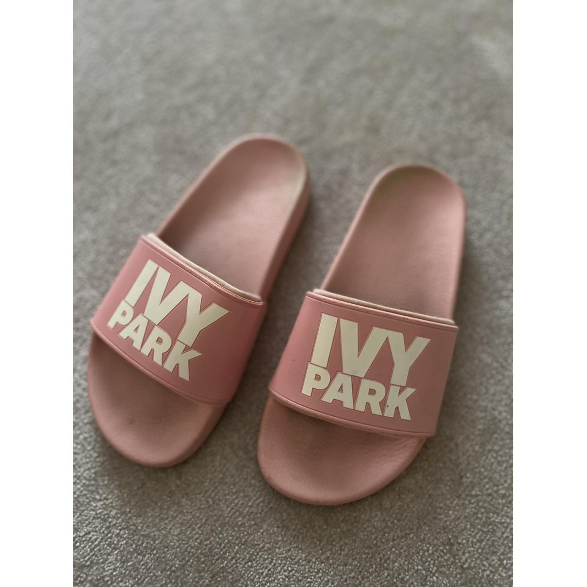 Sandals Ivy Park Pink size 37 EU in Polyester - 30059087