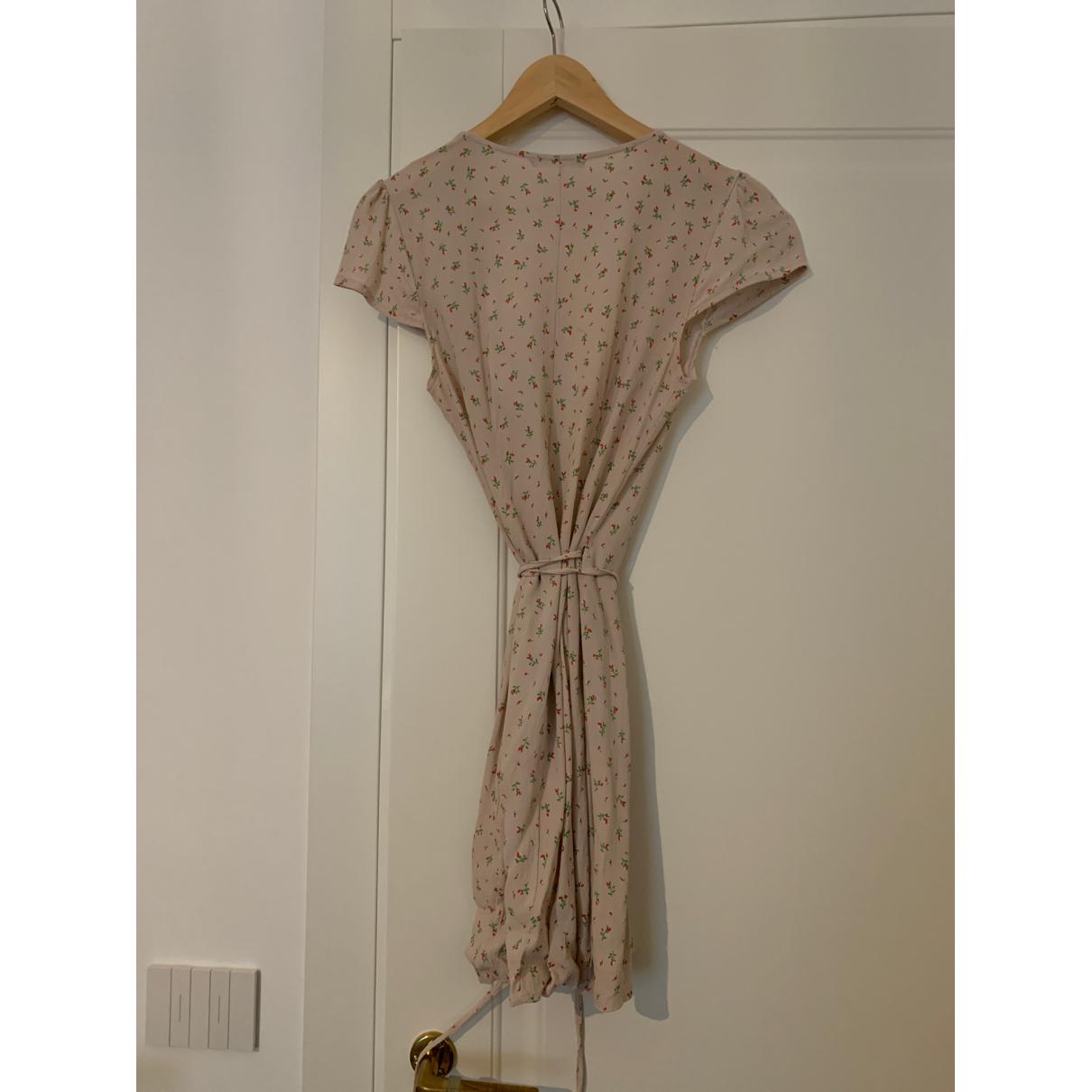 Mini dress Brandy Melville Pink size S International in Viscose - 20316752