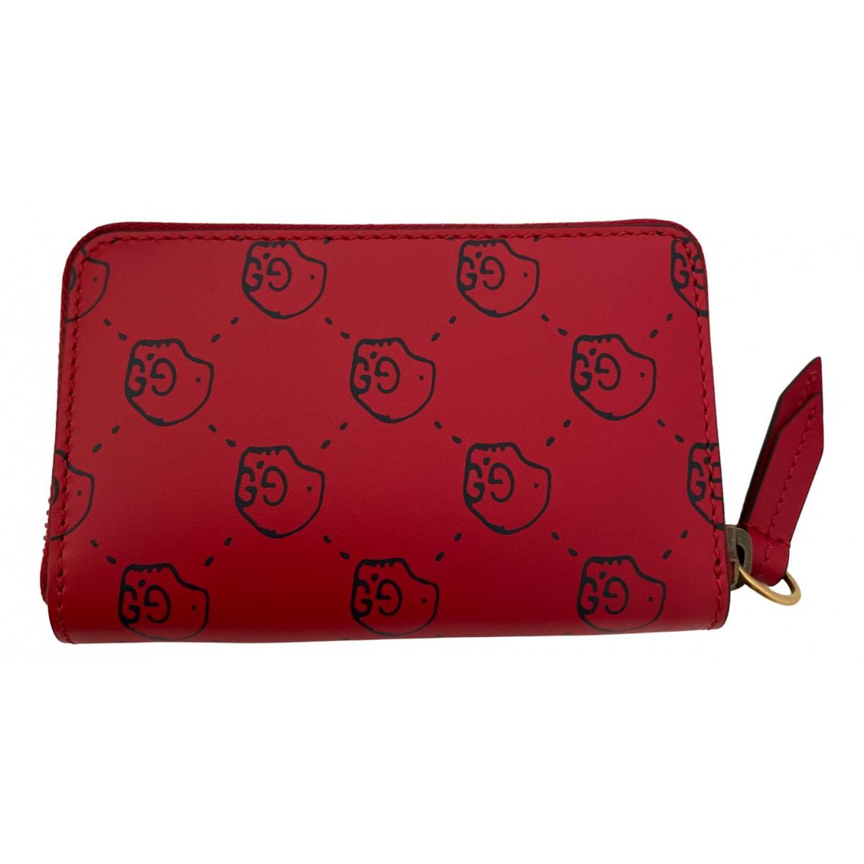 GG Blooms leather purse Gucci