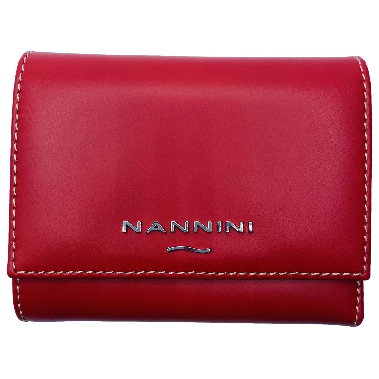 Leather wallet NANNINI