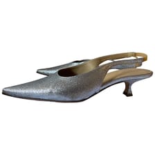 MM6 Leather heels