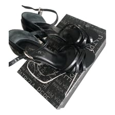 PATRIZIA PEPE Patent leather sandals