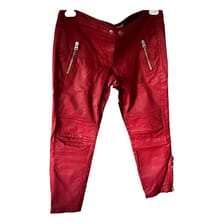 ISABEL MARANT POUR H&M Leather slim pants