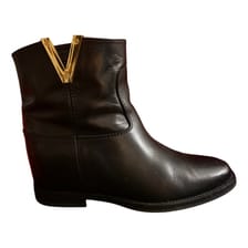 VIA ROMA XV Leather ankle boots