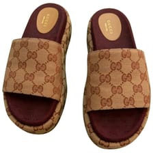 GUCCI Cloth sandals