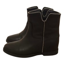 VIA ROMA XV Leather ankle boots